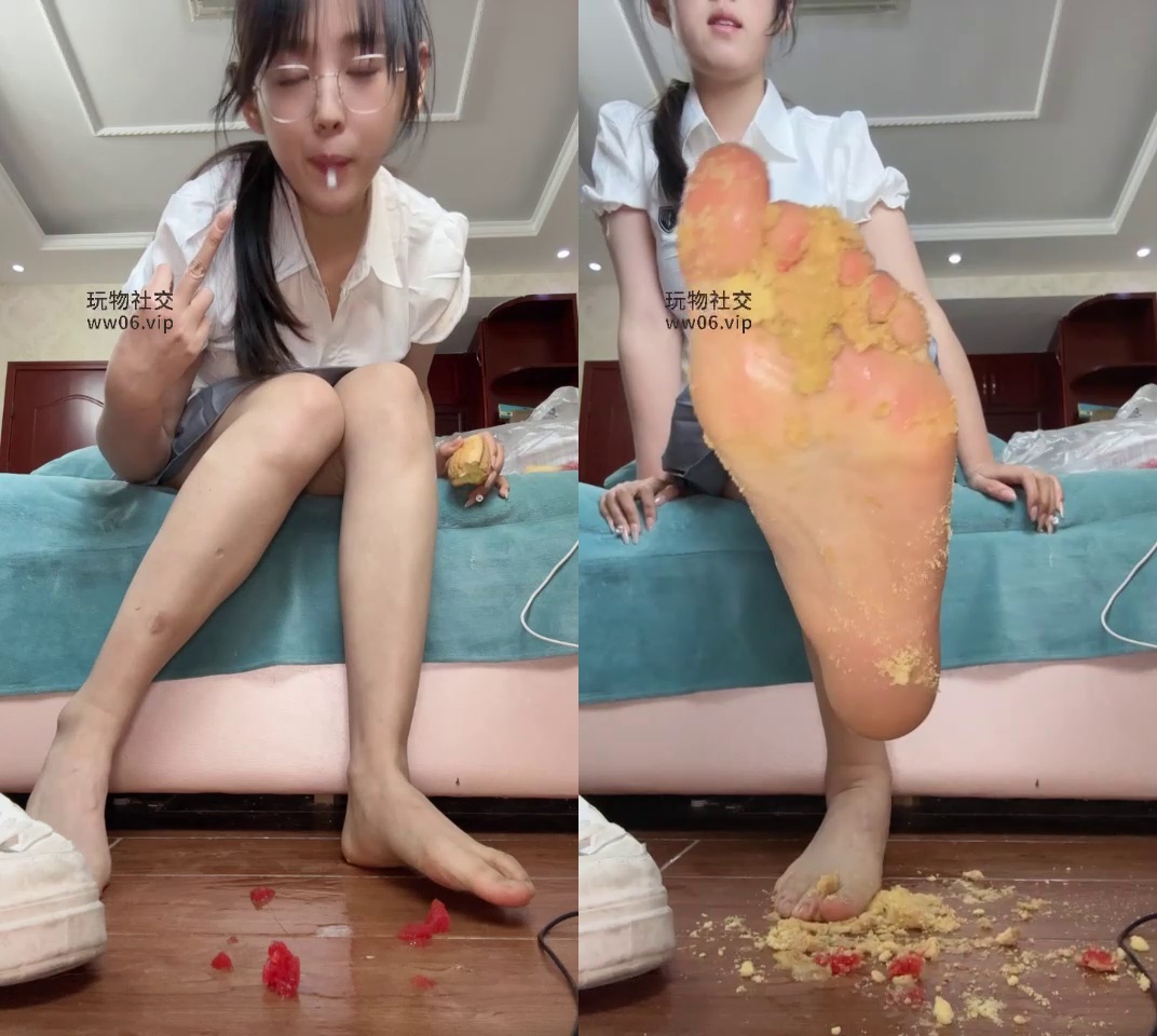 图片[4]-【啊晴】红绿灯大脚训狗喂食 [34分钟／633MB]-束乐kbss
